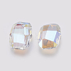 K9 Glass Rhinestone Pendants GLAA-K034-F05-2