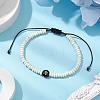 Adjustable Nylon Cord Braided Bead Bracelets for Men BJEW-JB11295-03-1