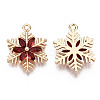 Christmas Brass Glass Pendants LS-X-KK-R111-009-A02-2