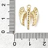 Brass Micro Pave Cubic Zirconia Pendants KK-U061-16G-3