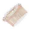 Quartz Crystal Gravel Hair Clip PW-WGC4E5C-05-1