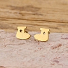 304 Stainless Steel Stud Earrings EJEW-I321-01G-03-1