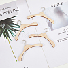 12Pcs Miniature Wood Doll Clothes Hangers DIY-FH0005-32B-3
