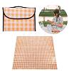 Portable Tartan Patern Non Woven Picnic Mat JX572A-01-1