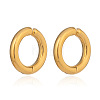 304 Stainless Steel Ring Clip-on Earrings ID1413-1-1
