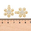 Christmas Alloy Rhinestone Pendants FIND-B059-06G-04-3