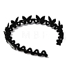 Plastic Rhinestone Hair Bands OHAR-B007-04A-4