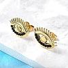 304 Stainless Steel Stud Earrings EJEW-F361-13G-4