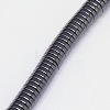 Non-magnetic Synthetic Hematite Beads Strands X-G-J164A-4mm-02-3
