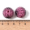 Opaque Acrylic & Transparent Resin Rhinestone Beads OACR-G062-01B-2