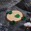 4Pcs Natural Myanmar Jade/Burmese Jade Carved European Beads G-PA0002-44-4