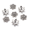 Tibetan Style Alloy Bead Caps LF0626Y-1