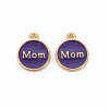 Alloy Enamel Charms ENAM-T016-11H-RS-2