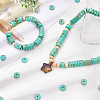  1 Strand Synthetic Turquoise Heishi Beads Strands TURQ-NB0001-08-5
