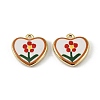 Printed Alloy Pendants FIND-H024-18G-1