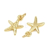 Brass Pendants KK-D218-10G-02-2