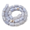 Natural Blue Lace Agate Beads Strands GG-CBA8682-A03-01-3