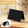PVC 2 Side V Shaped Table Desktop Sign Display Stand AJEW-WH0696-523-2