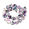 Spray Painted Synthetic Turquoise Beads Strands G-N352-27A-01-2