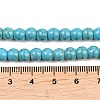 Synthetic Turquoise Beads Strands TURQ-F007-01B-6mm-4