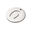 Non-Tarnish 201 Stainless Steel Pendants STAS-E206-02P-05-2