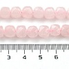 Natural Rose Quartz Beads Strands G-H028-A03-01-5