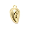 Brass Micro Pave Cubic Zirconia Pendants KK-L229-001G-08-1