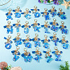 Star Resin & Shell Keychains KEYC-TAC00087-01Y-7