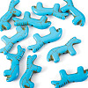 10Pcs Synthetic Turquoise Beads G-TADJ0001-01E-2
