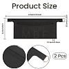 Felt Purse Organizer Insert AJEW-CN0007-79A-2