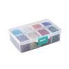 1 Box 8/0 Glass Seed Beads Round  Loose Spacer Beads SEED-X0050-3mm-05-2