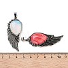 Synthetic Mixed Stone Big Pendants G-G112-02AS-3