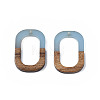 Resin & Walnut Wood Pendants RESI-S358-07D-2