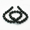 Natural Obsidian Beads Strands G-G099-16mm-24-2