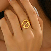 Brass Cuff Open Rings for Women FB8825-4