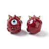 Halloween Opaque Resin Beads RESI-F033-01E-3