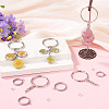 5Pcs 304 Stainless Steel Open Back Bezel Pendants STAS-TAD0001-01A-5