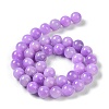 Dyed Natural Green Jade Beads Strands JBS053-10MM-29-5