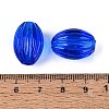 Handmade Ribbed Lampwork Beads LAMP-N042-01G-3
