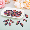 Transparent Resin Wing Pendants Set RESI-TAC0021-01C-4