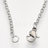 201 Stainless Steel Pendant Necklaces NJEW-T009-JN078-1-40-3