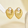 Stainless Steel Stud Earrings OL1768-2-1