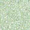 Transparent Electroplate Glass Beads EGLA-Q138-01C-3