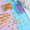 200Pcs Tibetan Style Alloy Wavy Spacer Beads FIND-SC0008-89-3