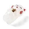 Luminous Resin Lucky Cat Display Decorations DJEW-P020-01C-4