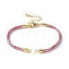 Nylon Cord Bracelets MAK-C003-02G-41-2