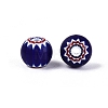 Handmade Millefiori Glass Round Beads LS-LA-N002-08A-2