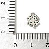 Brass Micro Pave Cubic Zirconia Charms KK-I276-44P-3