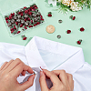 50Pcs Brass Brooches JEWB-PH01302-3