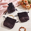 3Pcs Velvet & PU Leather Storage Bags TP-NB0001-89C-4